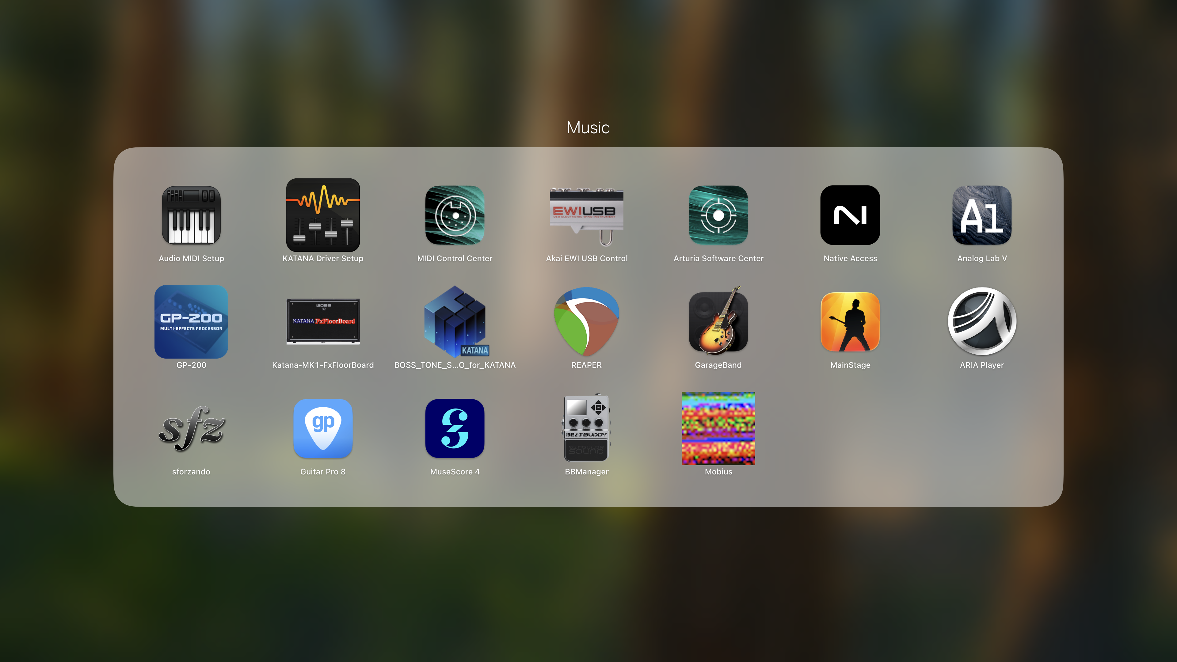 Image of Mobius icon in Launchpad